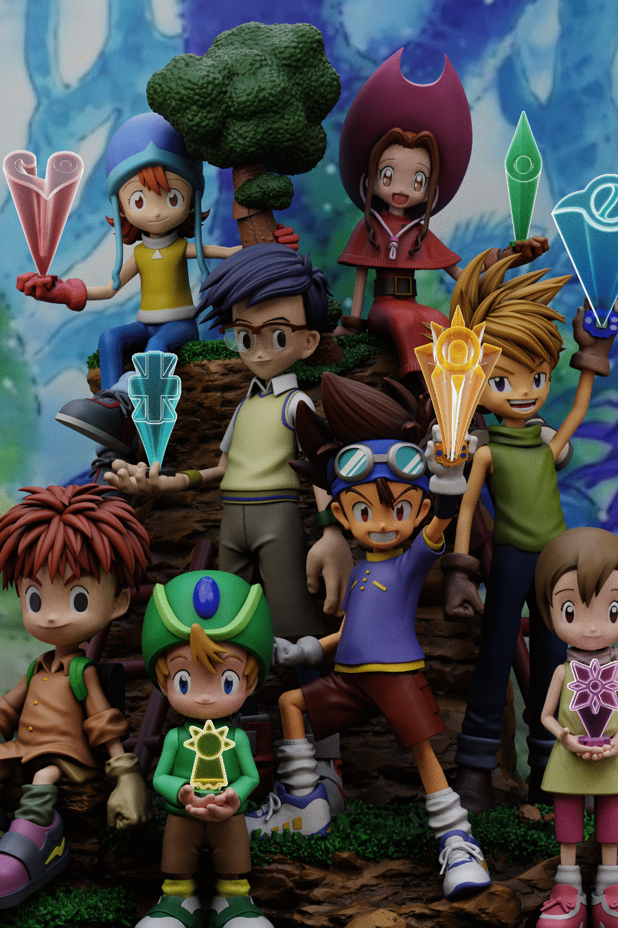 Digimon Diorama Digi Tamers