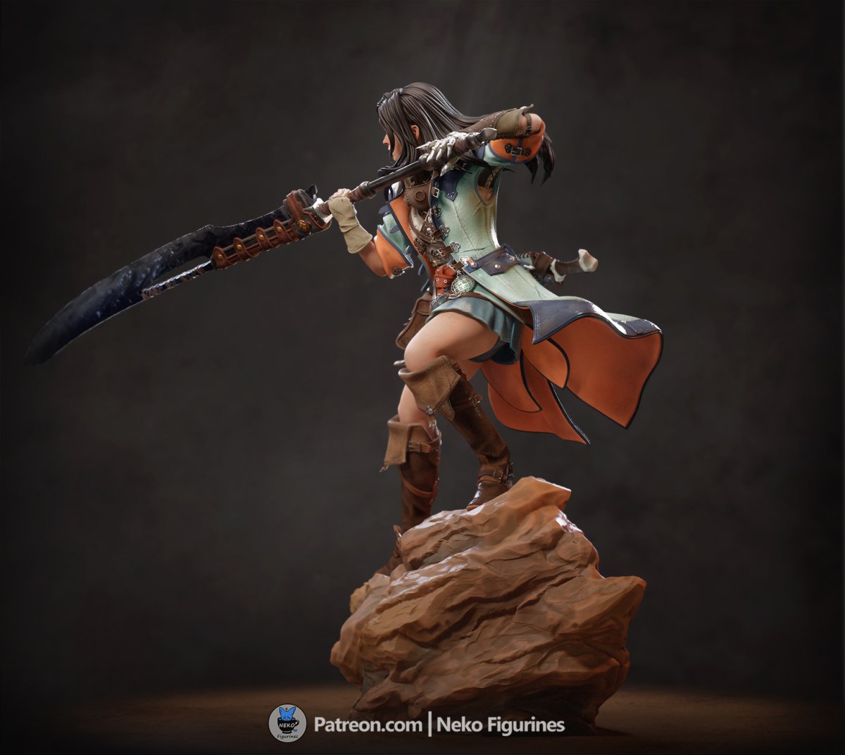 Female Hunter Full Body