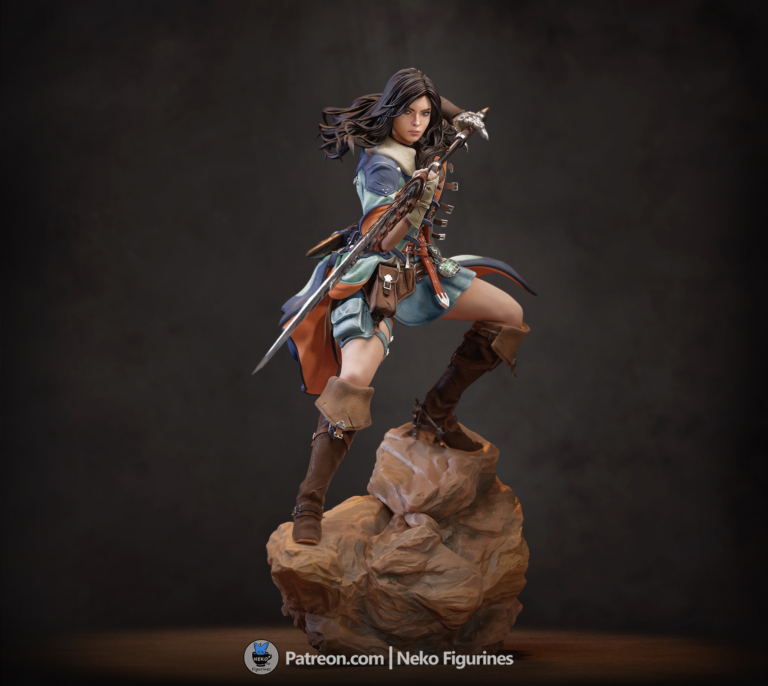 Female Hunter Full Body