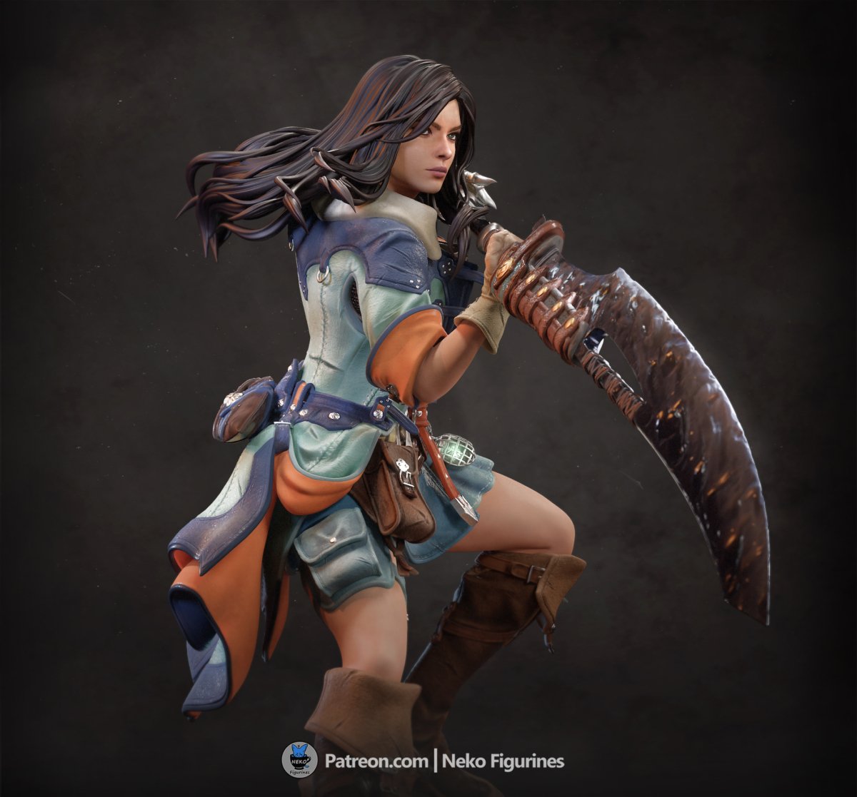 Female Hunter Full Body