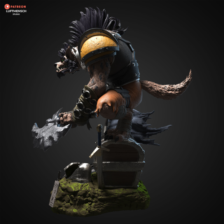 Hogger - Warcraft - STL Files - STL Forge