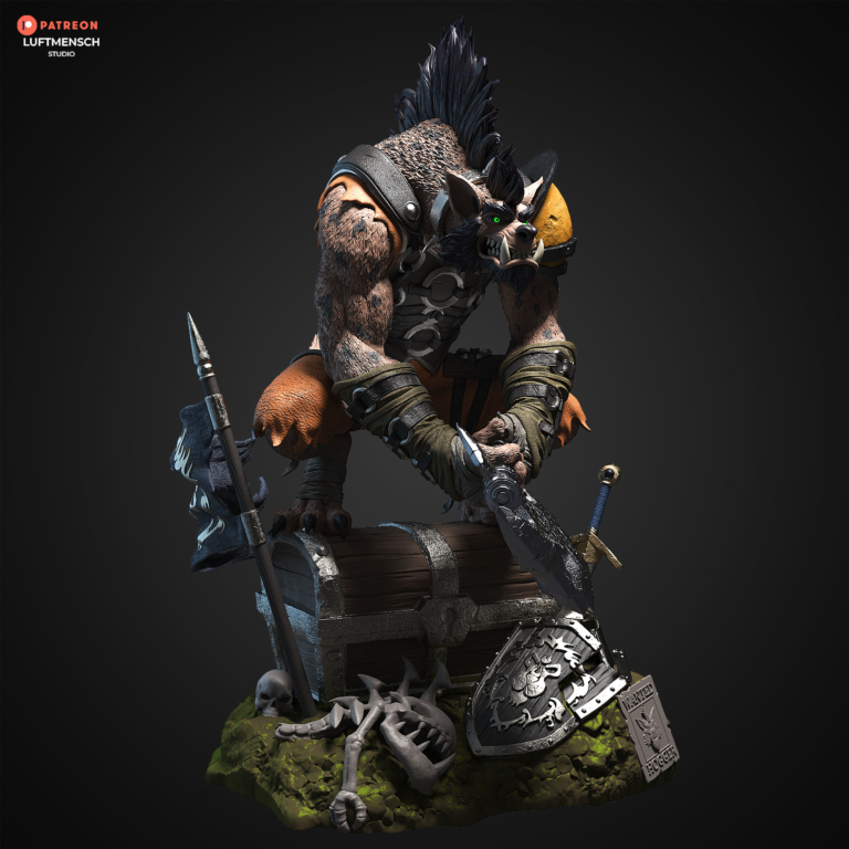 Hogger - Warcraft - STL Files - STL Forge