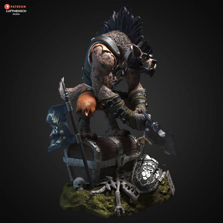 Hogger - Warcraft - STL Files - STL Forge