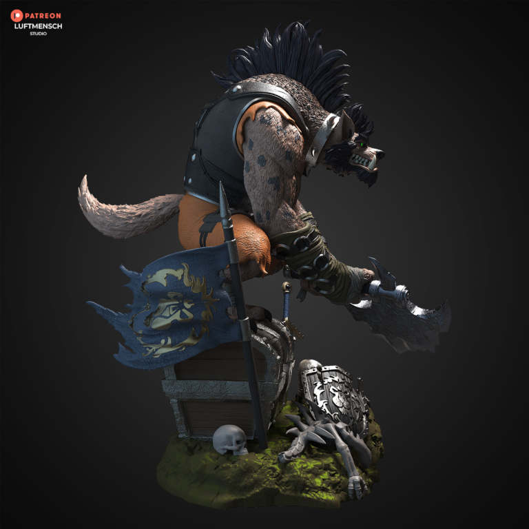 Hogger - Warcraft - STL Files - STL Forge