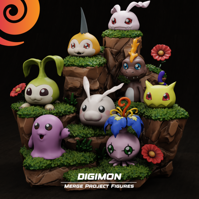 Digimon Diorama
