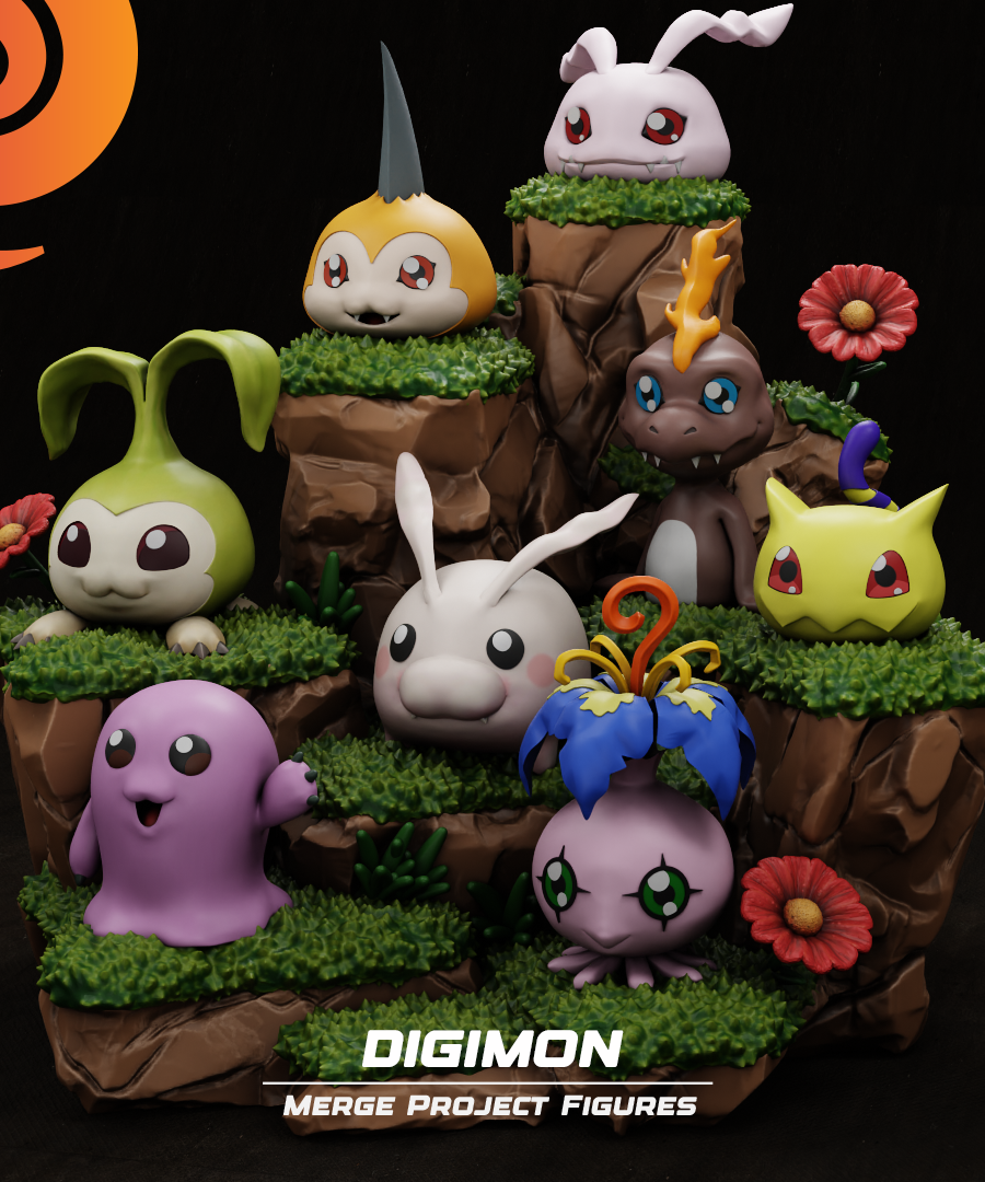 Digimon Diorama