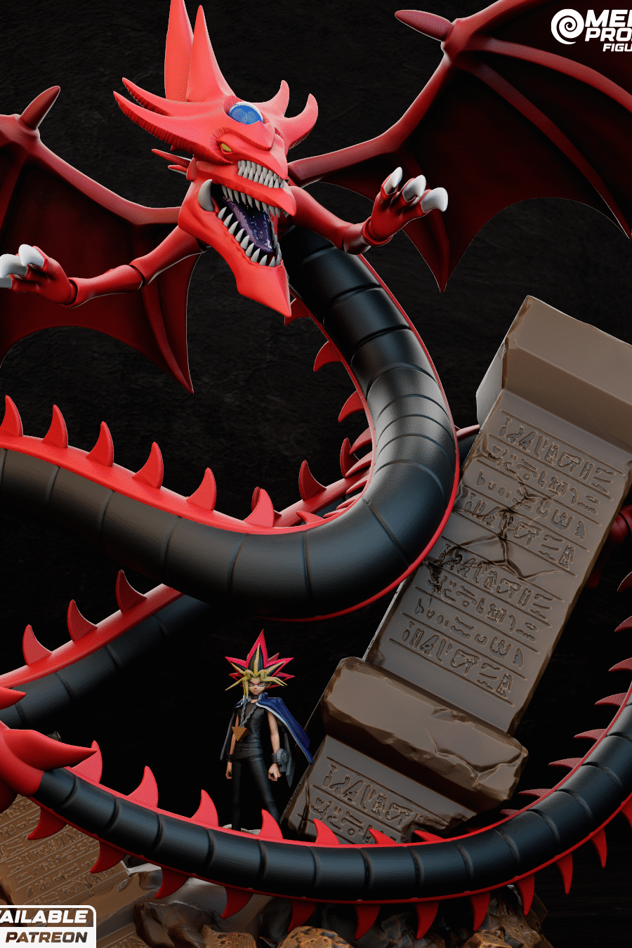 Slifer with Yugi