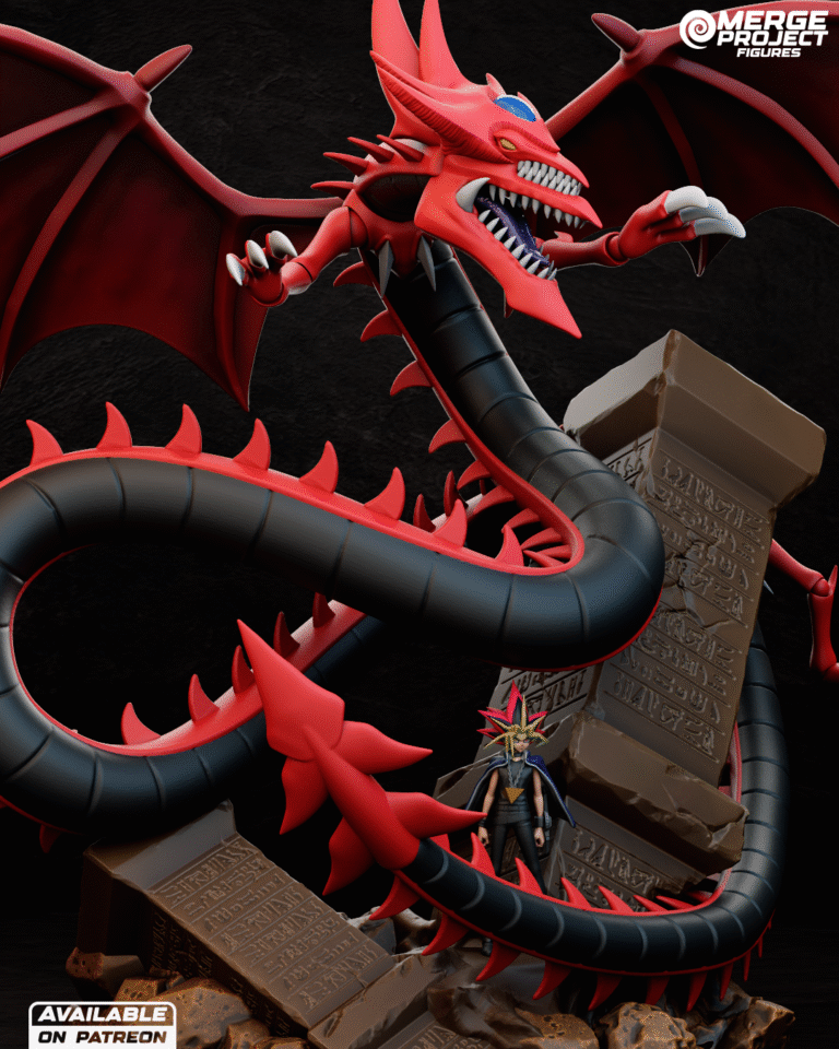Slifer with Yugi