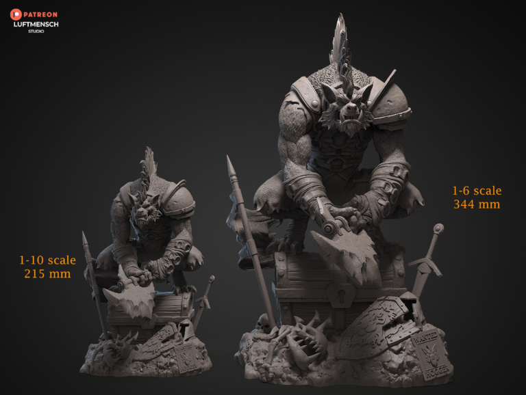 Hogger - Warcraft - STL Files - STL Forge