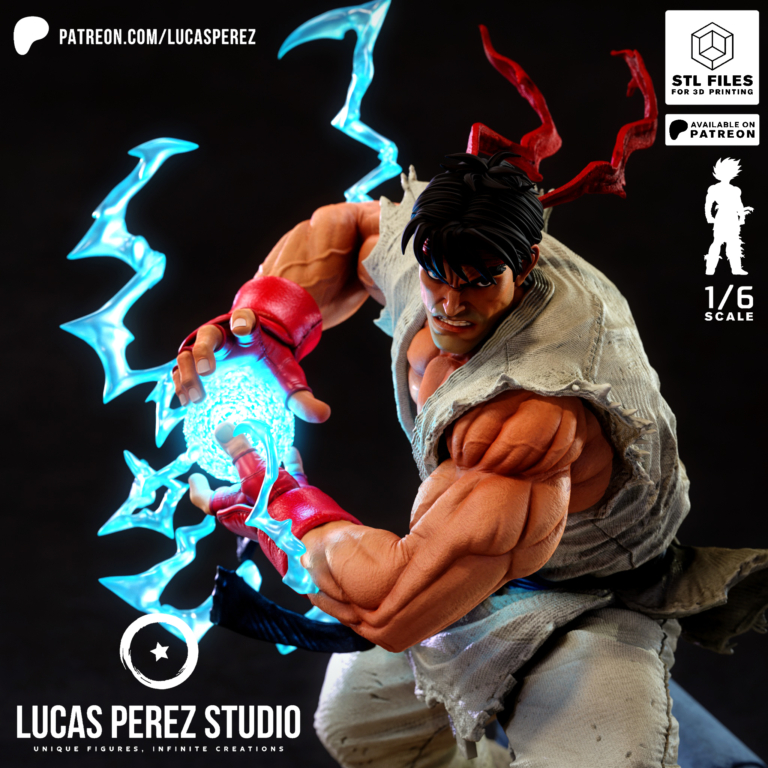 Ryu STL 2 - Street Fighter