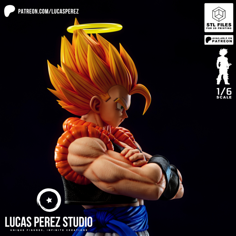 Gogeta STL - Dragon Ball