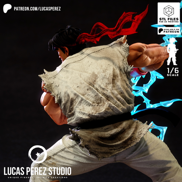 Ryu STL 2 - Street Fighter