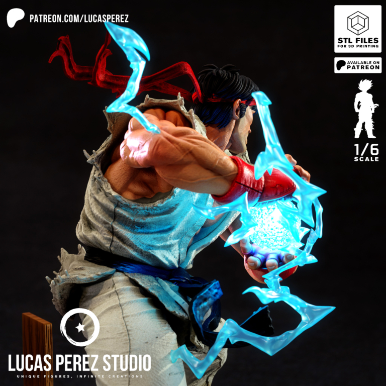 Ryu STL 2 - Street Fighter