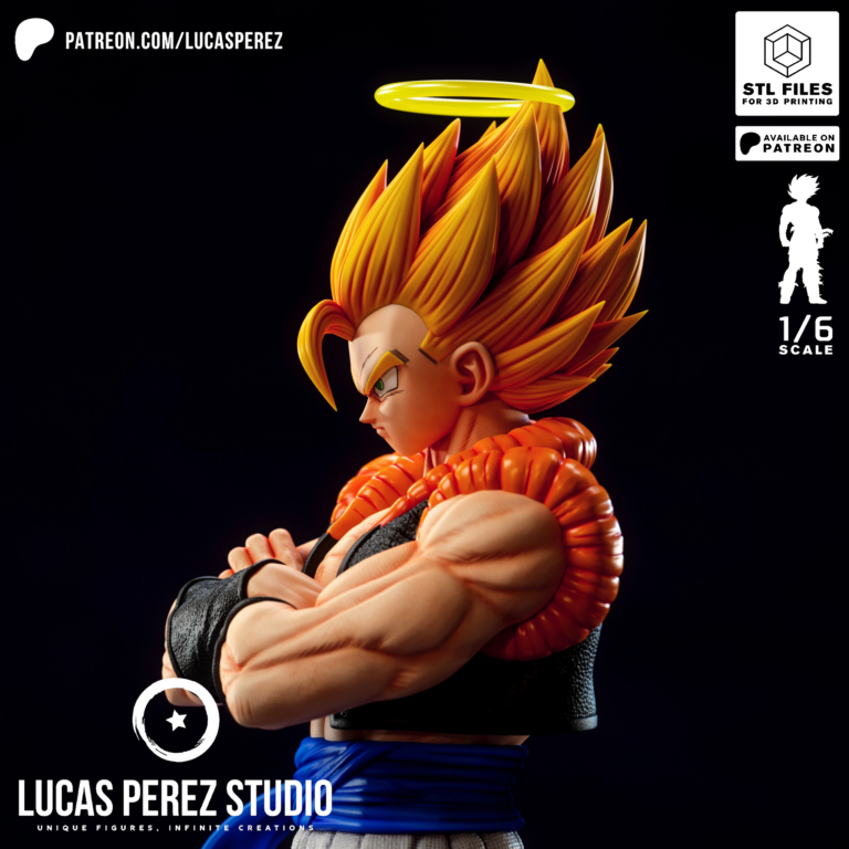 Gogeta STL - Dragon Ball