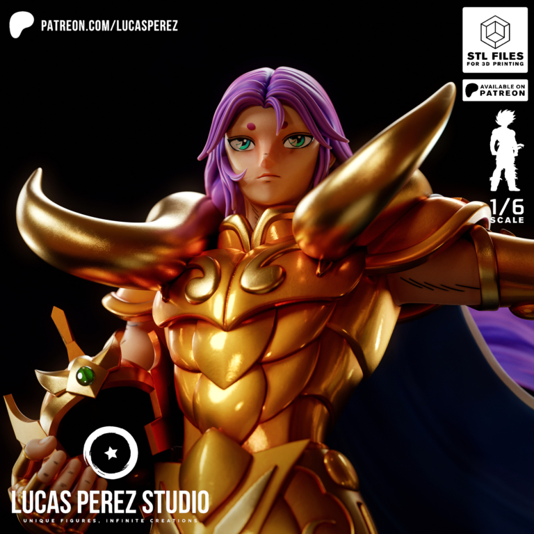 Aries Mu STL - Saint Seiya