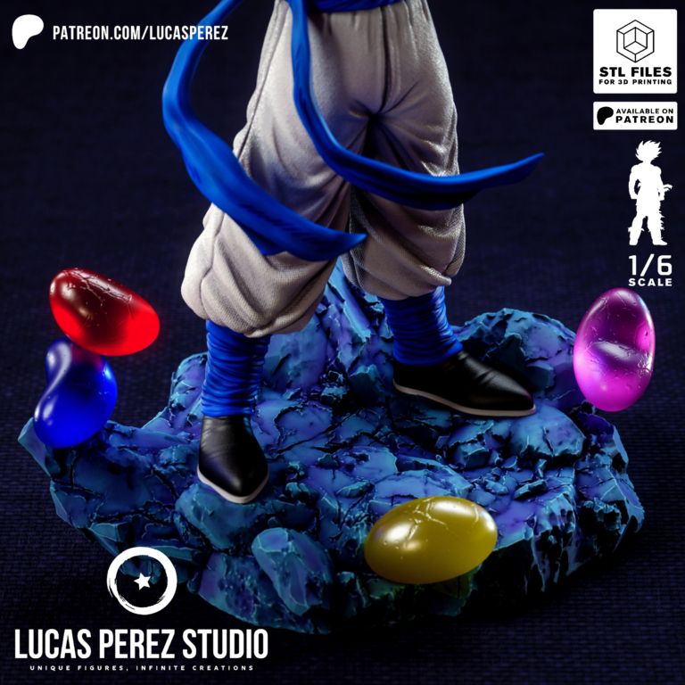 Gogeta STL - Dragon Ball