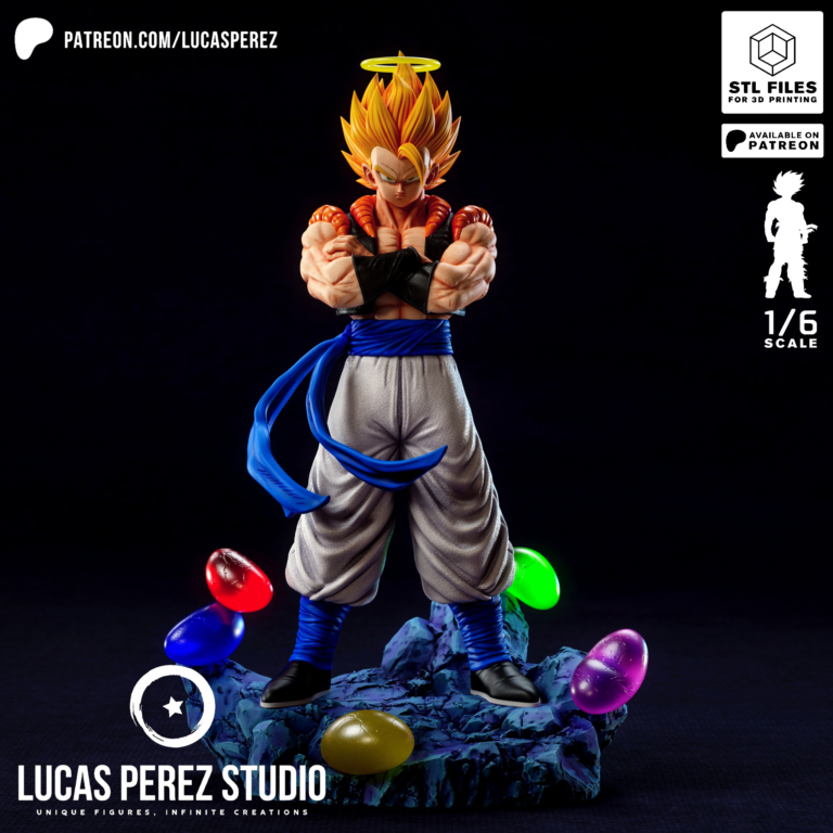 Gogeta STL - Dragon Ball