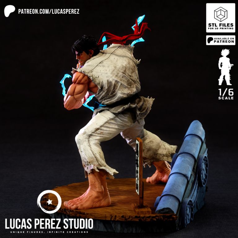 Ryu STL 2 - Street Fighter
