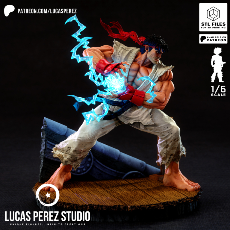 Ryu STL 2 - Street Fighter
