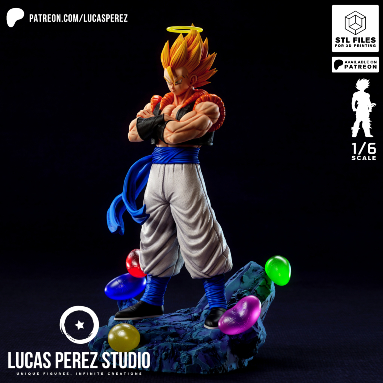 Gogeta STL - Dragon Ball