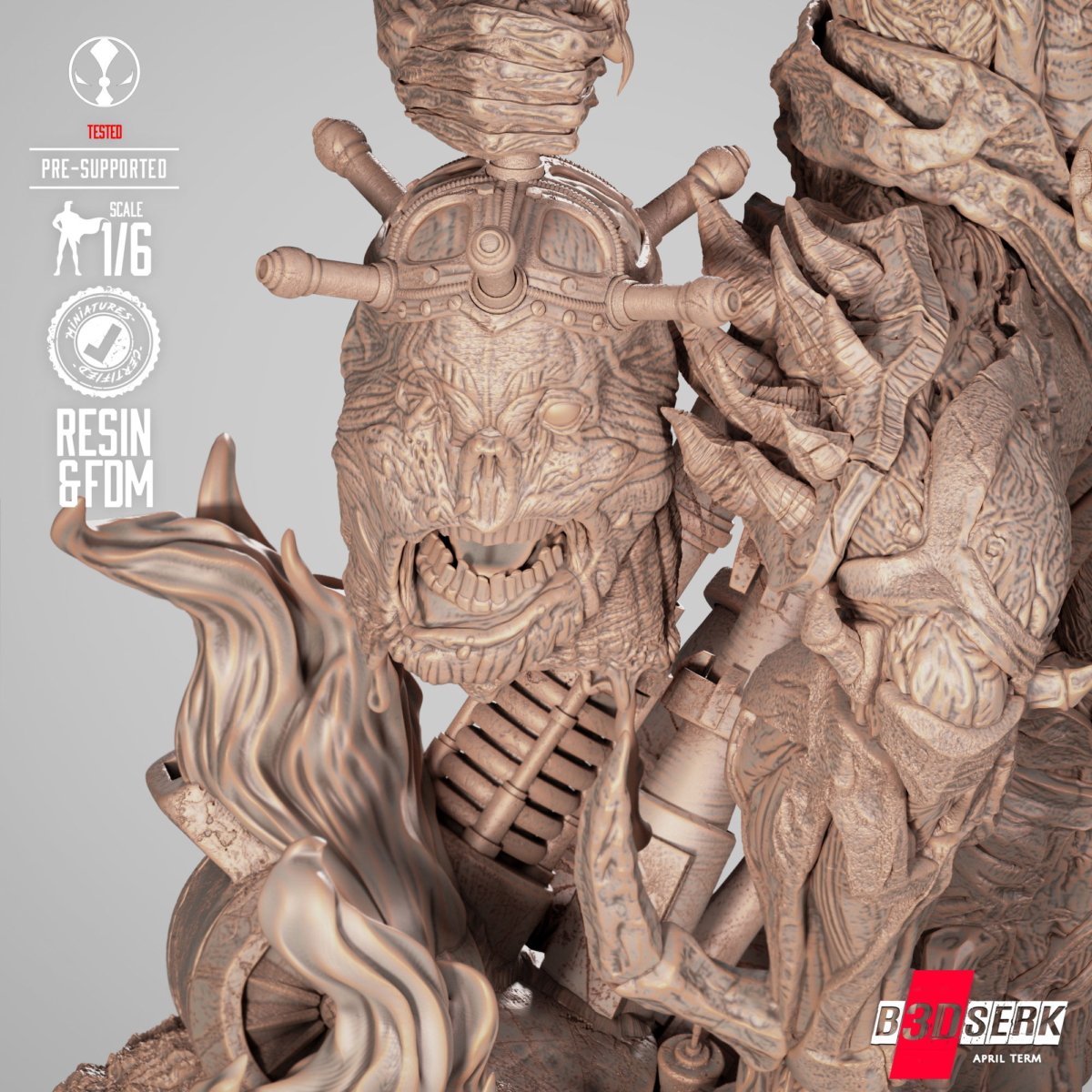 042925 B3DSERK Curse of Spawn Sculpt Image 007