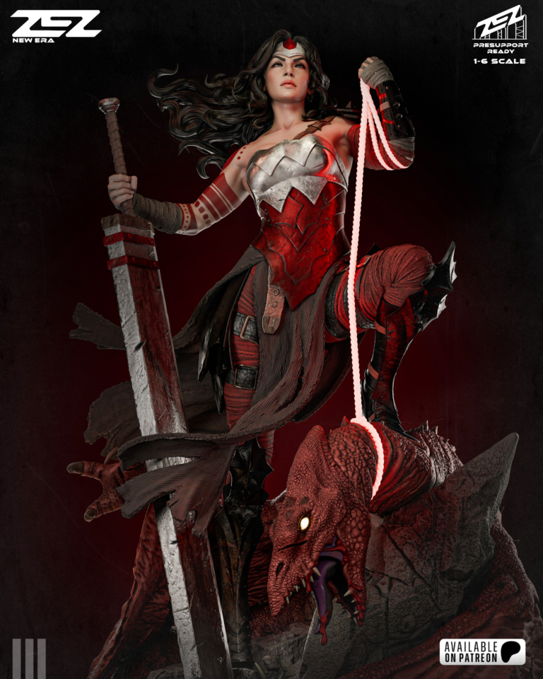 Wonder Woman STL - DC