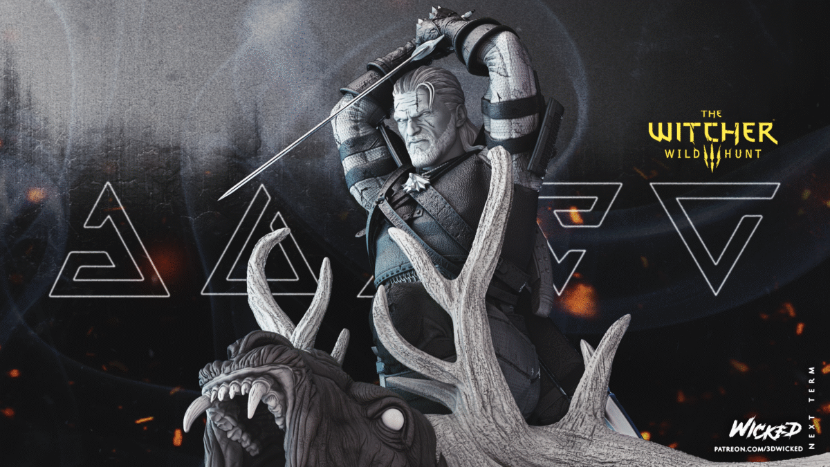 Geralt Diorama Cover
