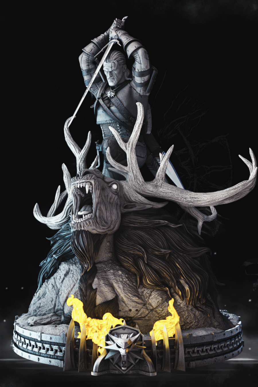 Geralt Diorama Cover