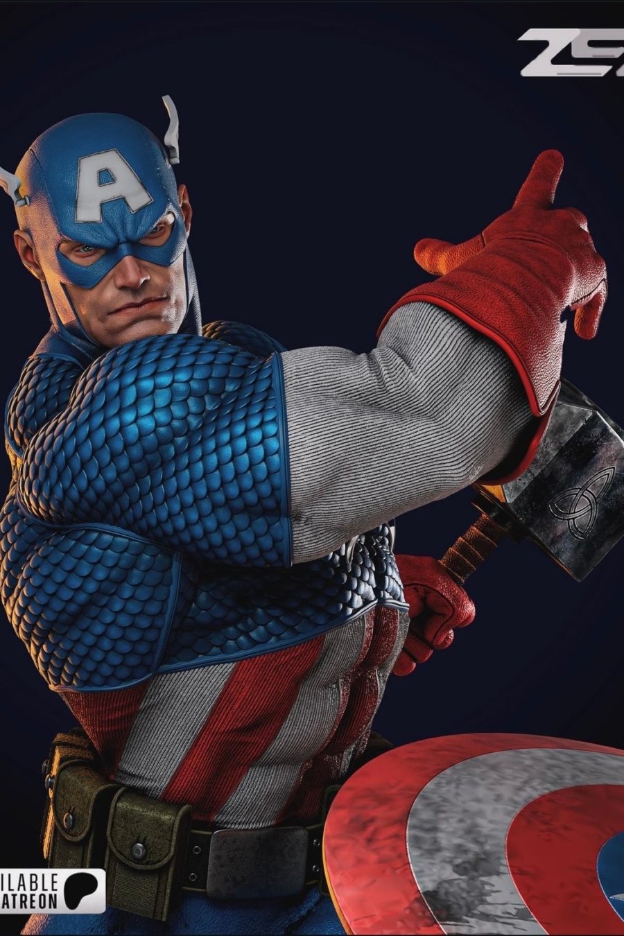 Capitán América Cover