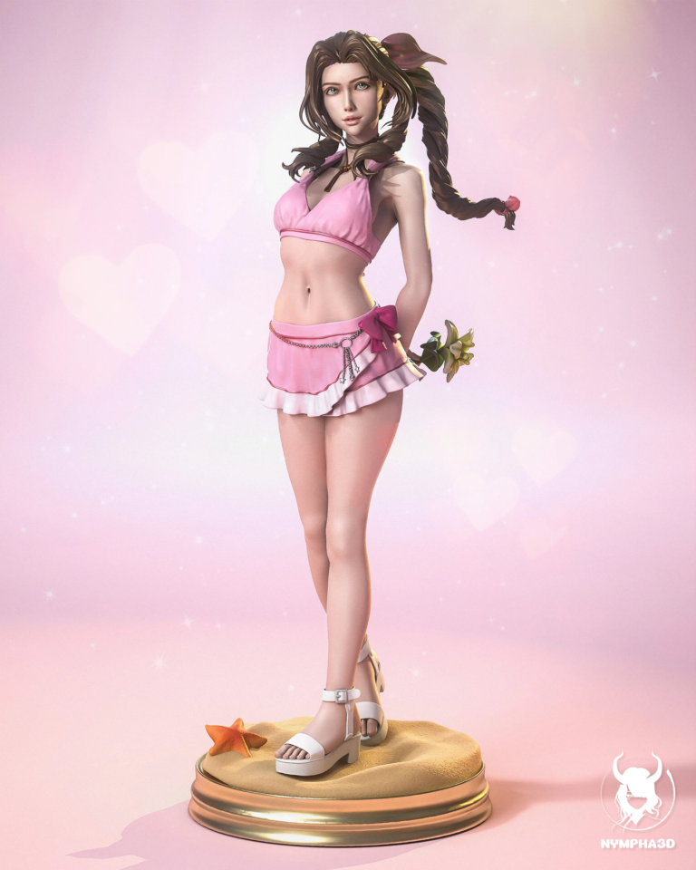 Aerith STL - Final Fantasy