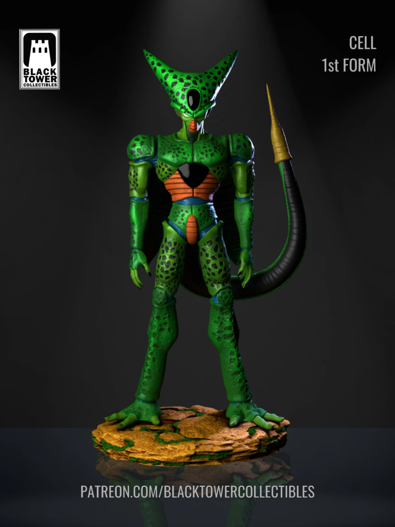 Cell STL First Form - Dragon Ball