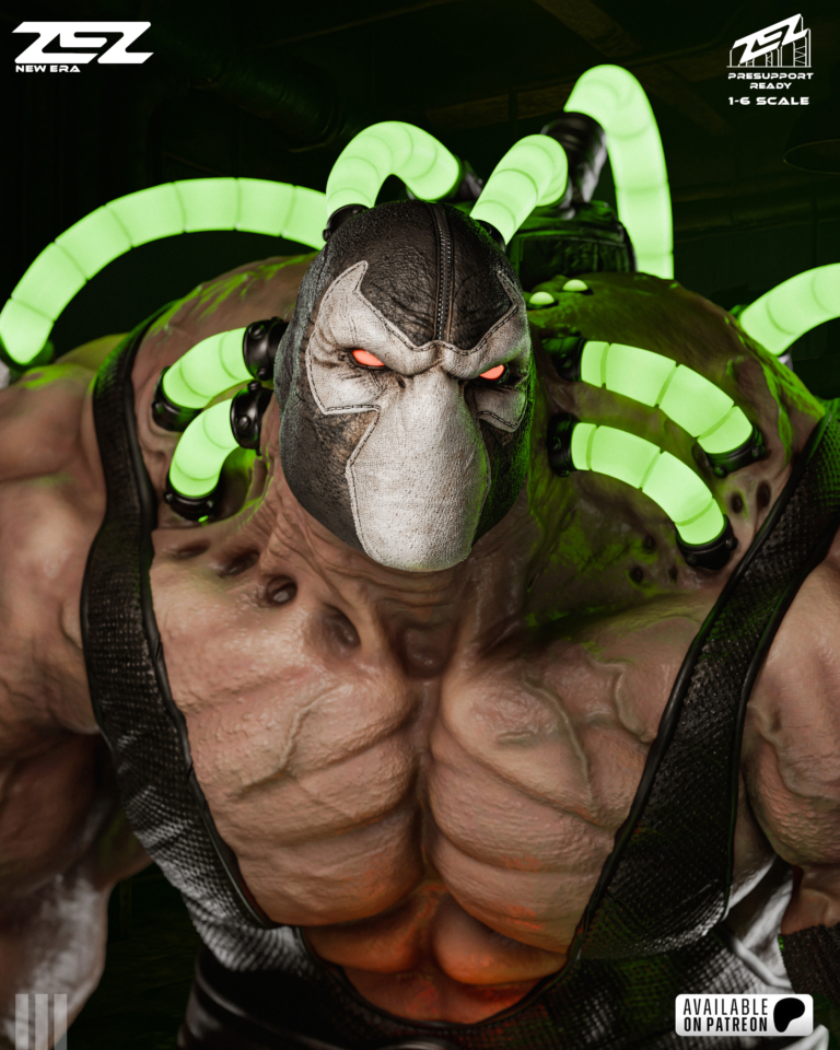 Bane STL + Bust + Extras - DC