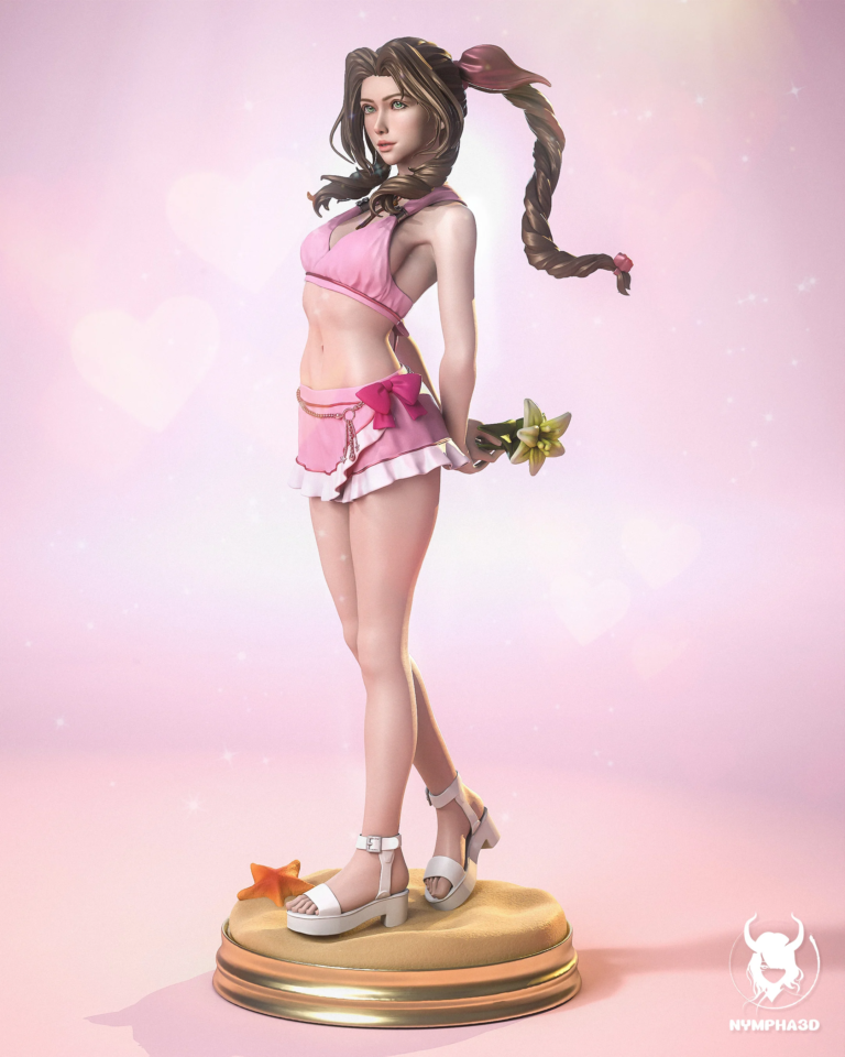 Aerith STL - Final Fantasy