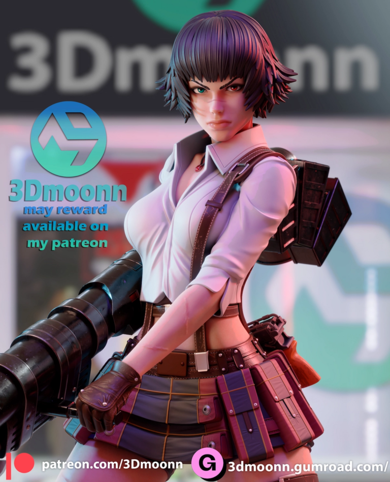Lady STL Cover