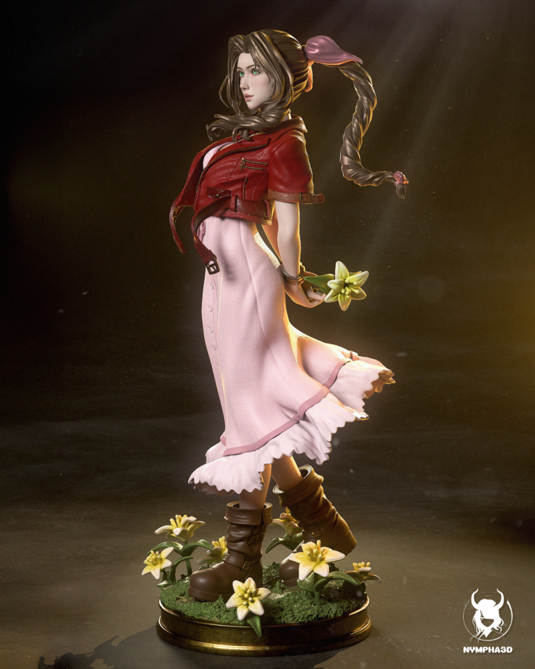 Aerith STL - Final Fantasy