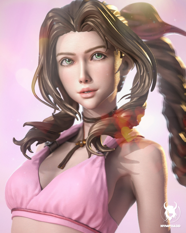 Aerith STL - Final Fantasy
