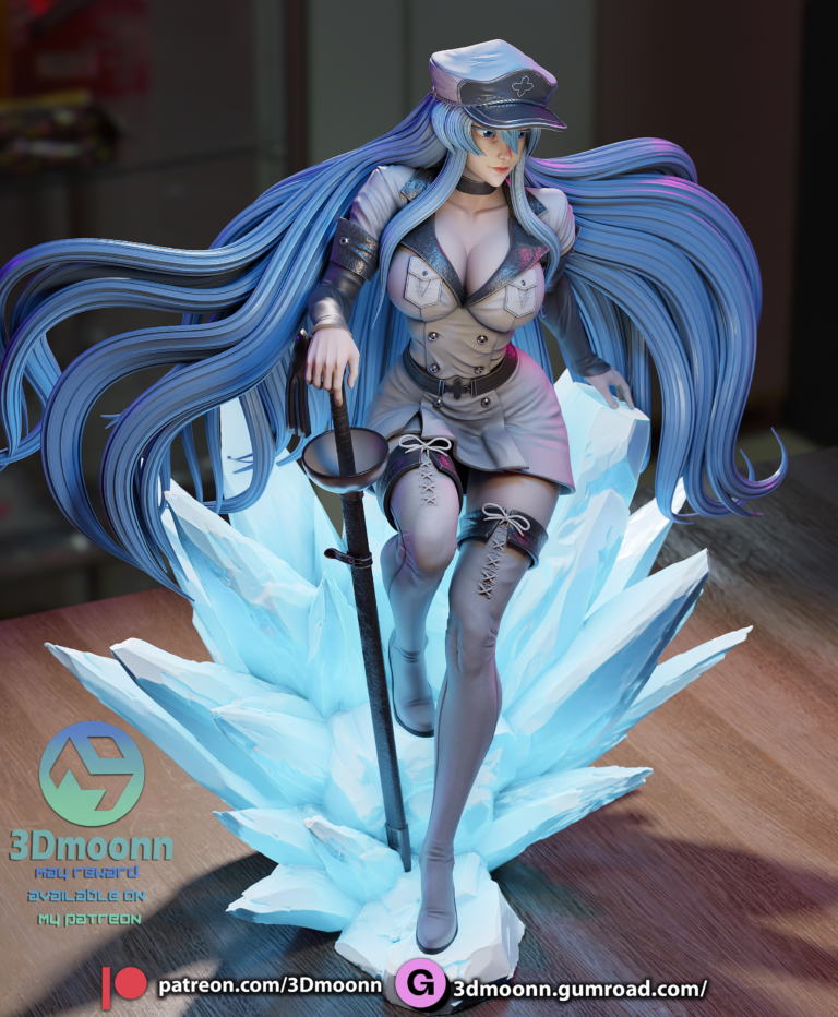 Esdeath STL 2 - Akame ga Kill