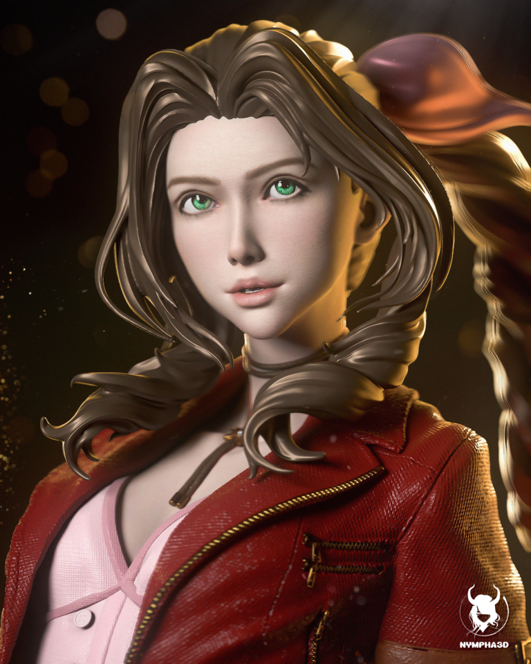 Aerith STL - Final Fantasy