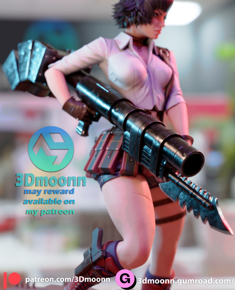 Lady STL + NSFW - Devil May Cry
