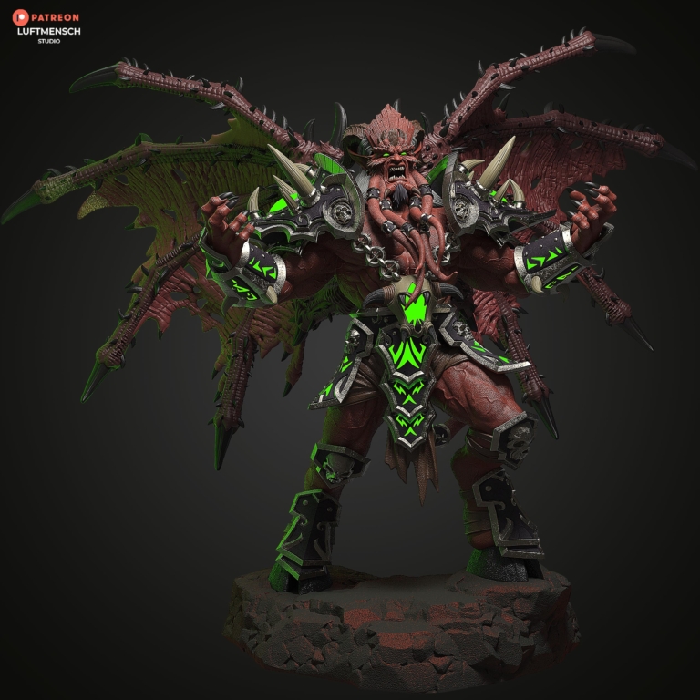Kil'jaeden STL - Warcraft