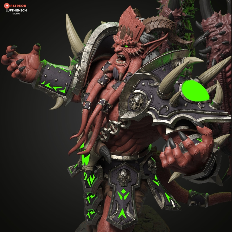 Kil'jaeden STL - Warcraft