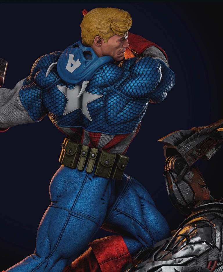Captain America STL 3 - Marvel