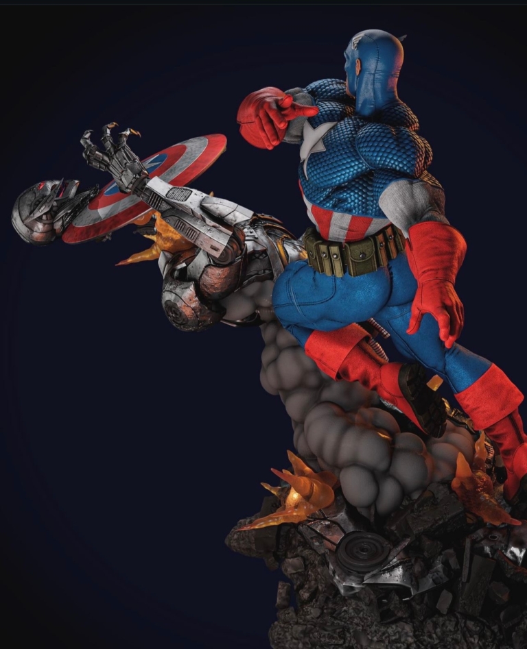 Captain America STL 3 - Marvel