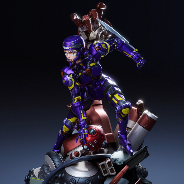Alita STL + Motorball - Alita: Battle Angel
