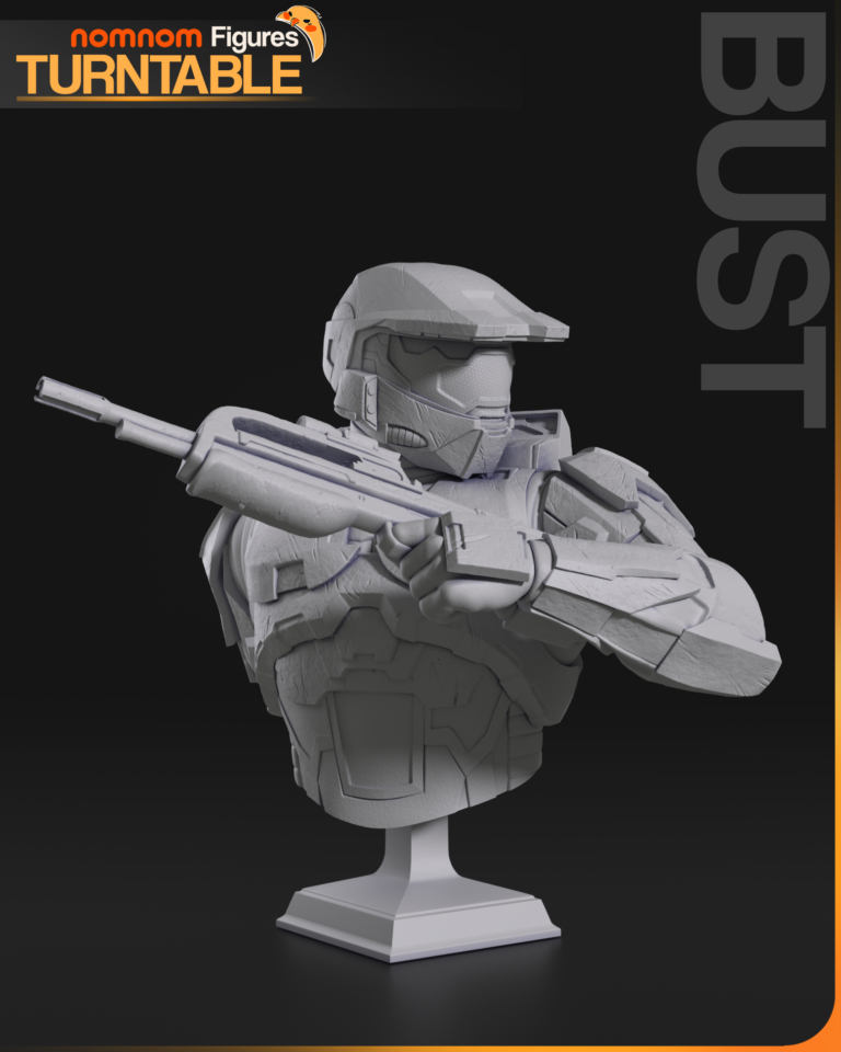 Master Chief STL + Bust - HALO