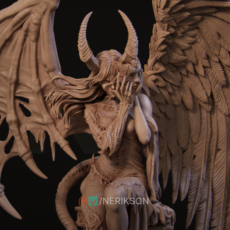 The Face of Evil STL - Fantasy