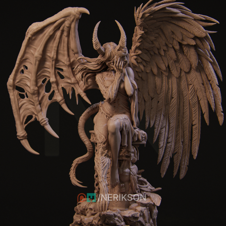 The Face of Evil STL - Fantasy