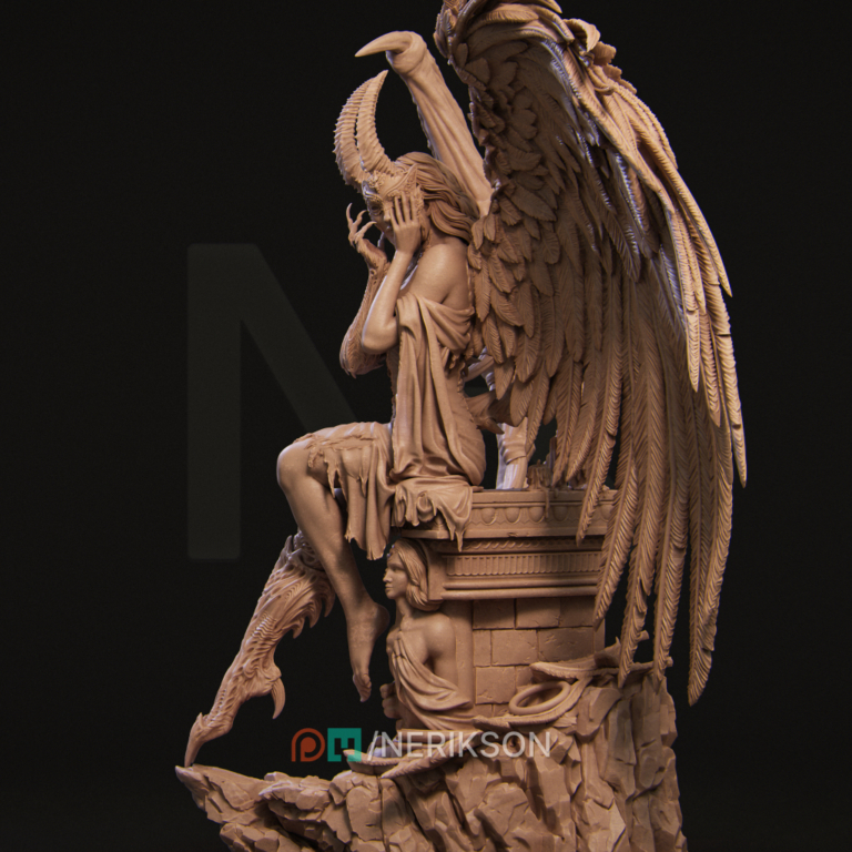 The Face of Evil STL - Fantasy