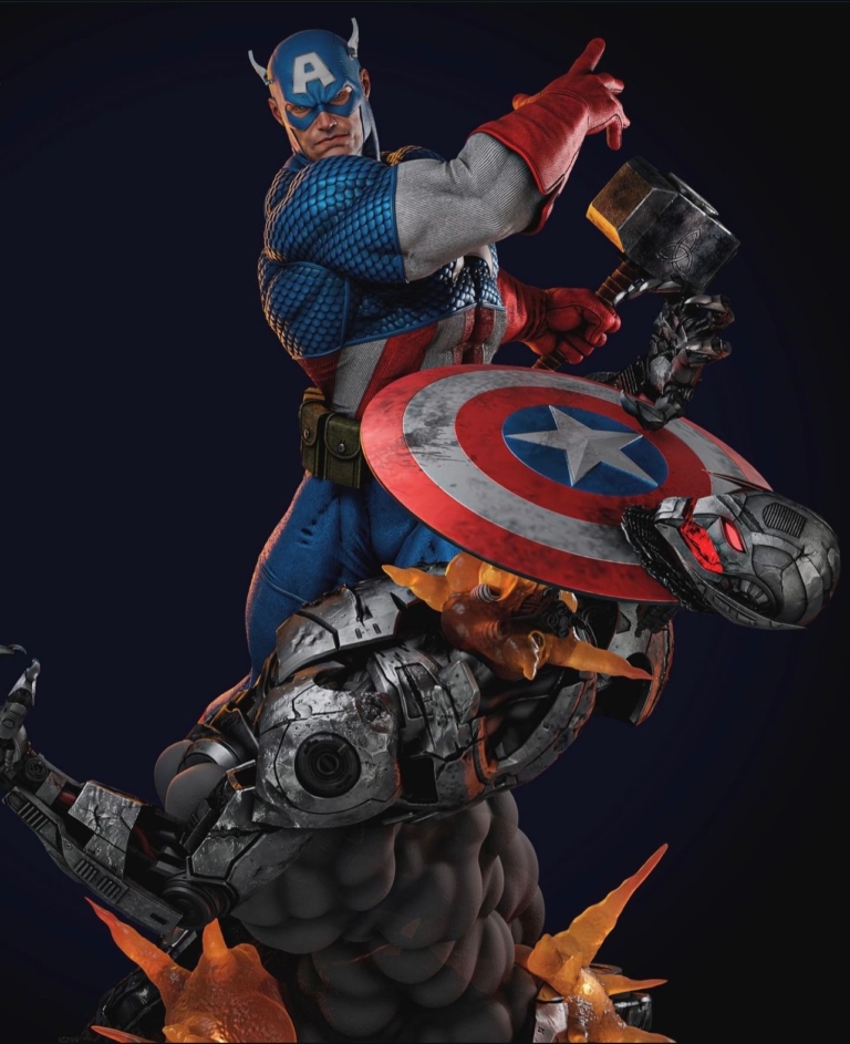 Captain America STL 3 - Marvel