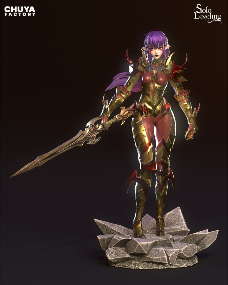 Esil Rediru STL + Extras - Solo Leveling